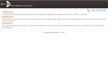 Tablet Screenshot of elevator911.com